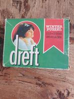 Vintage Dreft Winter Puzzel - 96 stukjes, Ophalen of Verzenden, Minder dan 500 stukjes, Gebruikt, Legpuzzel