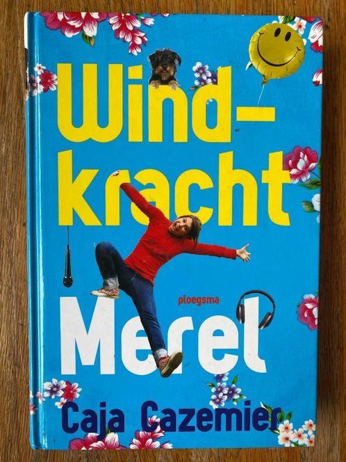 Caja Cazemier - Windkracht Merel, Boeken, Kinderboeken | Jeugd | 10 tot 12 jaar, Zo goed als nieuw, Fictie, Ophalen of Verzenden