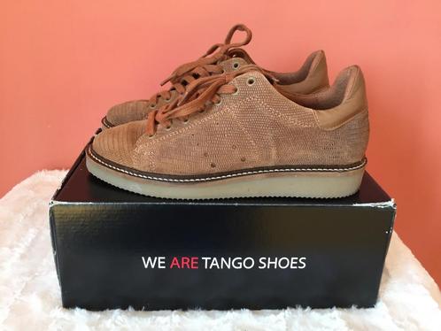 Nieuw! Tango bruine sneakers van leer maat 38, Kleding | Dames, Schoenen, Nieuw, Sneakers of Gympen, Bruin, Verzenden