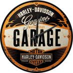 Harley Davidson genuine garage reclame klok wandklok deco