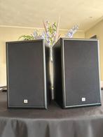 JBL speakers zwart 23x22x27 cm, Audio, Tv en Foto, Luidsprekers, Ophalen, Gebruikt, Front, Rear of Stereo speakers, JBL