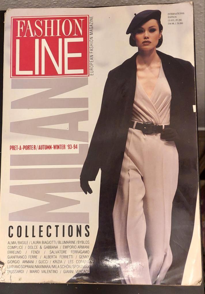 Fashion Line Milan - Herfst/Winter '93-'94, Boeken, Tijdschriften en Kranten, Gelezen, Ophalen of Verzenden