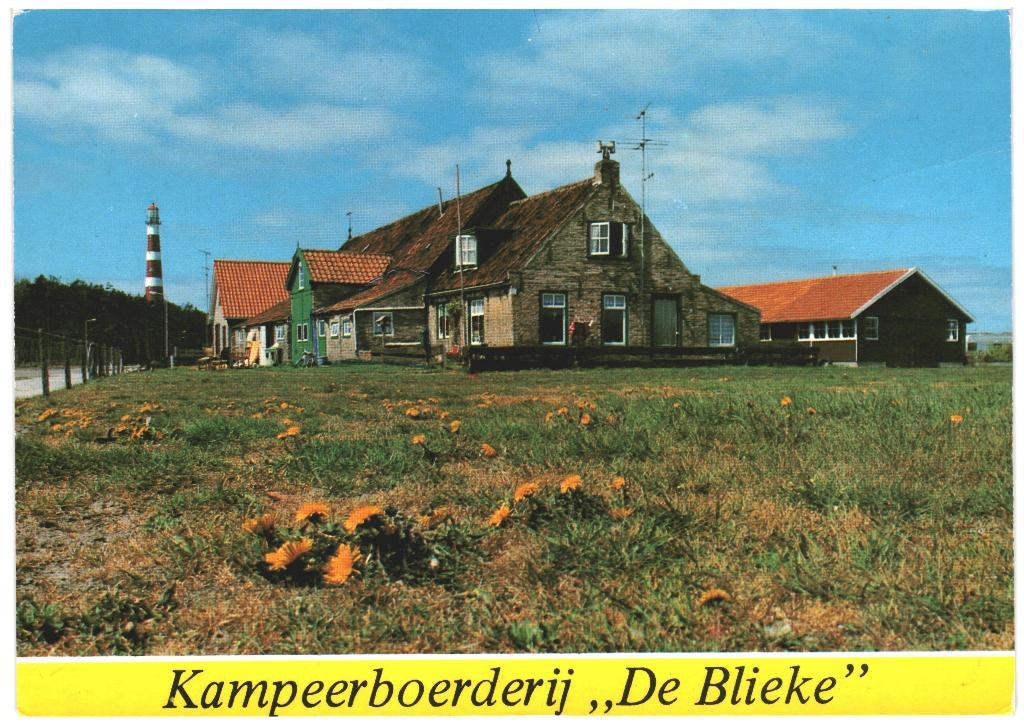 992129 Ameland 80+ Hollum Kampeerboerderij de Blieke Gelopen
