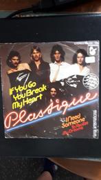 plastic - if you break my heart, Cd's en Dvd's, Vinyl Singles, Gebruikt, Verzenden, 7 inch, Single