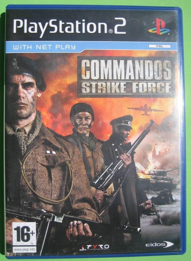 Commandos Strike Force, Spelcomputers en Games, Games | Sony PlayStation 2, Gebruikt, Shooter, 1 speler, Vanaf 16 jaar, Ophalen of Verzenden