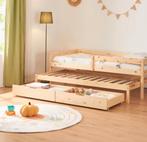 Kinderbed Sonkajārvi met onderschuifbed & dubbele matras, Ophalen, Zo goed als nieuw
