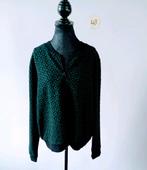 Trui. Vest. Met rits. Groen met blauw. Maat 48. Norah, Kleding | Dames, Overige kleuren, Trui of Vest, Ophalen of Verzenden, Zo goed als nieuw