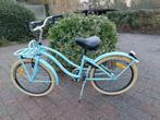 Leuke blauwe kinderfiets 6 7 8 jr 22 inch, Fietsen en Brommers, Ophalen of Verzenden, Gebruikt, 22 inch, Onbekend