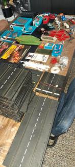 Vintage Carrera Racebaan met Auto's & Accessoires, Ophalen, Carrera, Elektrisch, Racebaan