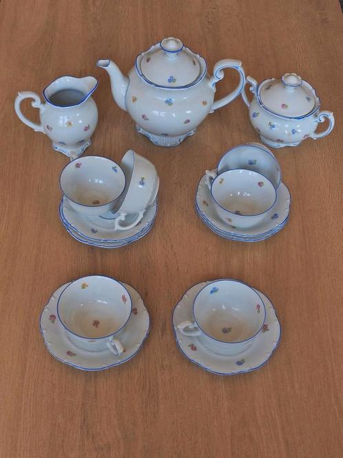 Jaren 50 Unger Und Schilde compleet koffie/thee servies
Merk, Antiek en Kunst, Antiek | Servies compleet, Ophalen of Verzenden
