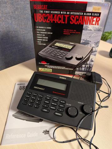 Bearcat UBC244CLT Scanner & Wekkerradio Kerkradio beschikbaar voor biedingen