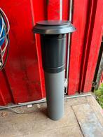 2x Dakdoorvoer antraciet 180mm geïsoleerd, Ophalen, Nieuw, Minder dan 2 meter, 80 mm of meer