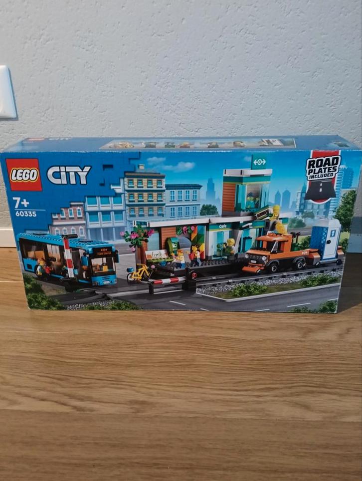 Lego Treinstation 60335 Compleet!, Kinderen en Baby's, Speelgoed | Duplo en Lego, Zo goed als nieuw, Lego, Complete set, Ophalen of Verzenden