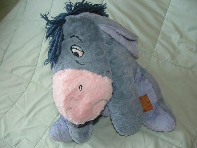 DISNEY EZEL IJOOR UIT WINNIE THE POOH GROOT ZACHTE BADSTOF, Kinderen en Baby's, Speelgoed | Knuffels en Pluche, Nieuw, Overige typen