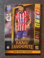 Panini Fifa365 2025 FANS’ FAVOURITE GIMÉNEZ ATLÉTICO MADRID, Hobby en Vrije tijd, Stickers en Plaatjes, Ophalen of Verzenden, Zo goed als nieuw