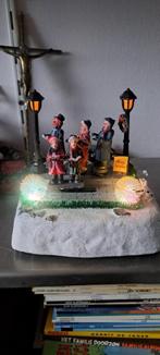 zangkoor voor kerstdorp 2 (Z249-13), Diversen, Kerst, Ophalen of Verzenden, Zo goed als nieuw