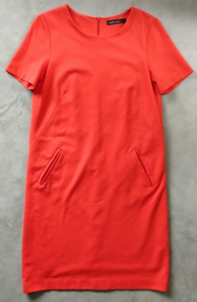 MARCCAIN jurk, maat M, Kleding | Dames, Jurken, Zo goed als nieuw, Maat 38/40 (M), Rood, Knielengte, Ophalen of Verzenden