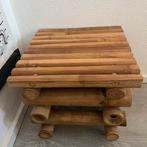 Bamboo nachtkastje / tafeltje / krukje, Ophalen, Minder dan 45 cm, Zo goed als nieuw, Minder dan 55 cm