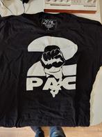 2Pac T-shirt - Strictly 4 My N.I.G.G.A.Z. Limited Edition, Maat 52/54 (L), Zwart, Nieuw, Ophalen of Verzenden