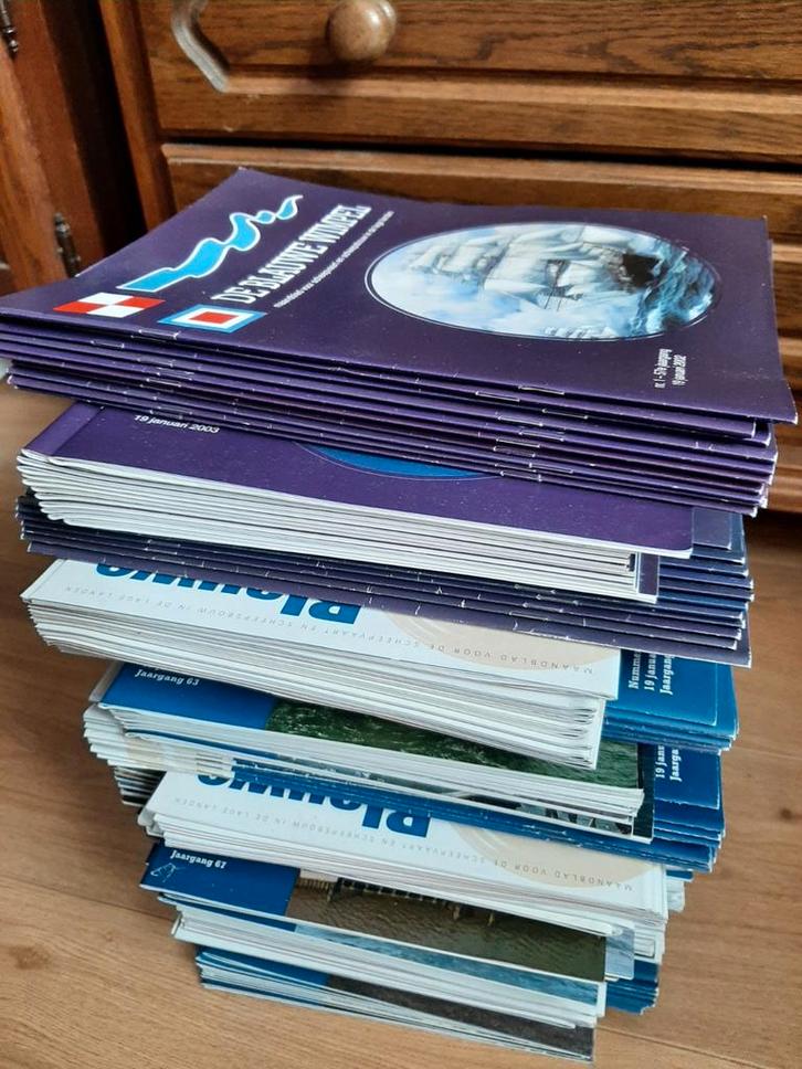 Blauwe Wimpels losse nrs, Verzamelen, Scheepvaart, Boek of Tijdschrift, Ophalen of Verzenden