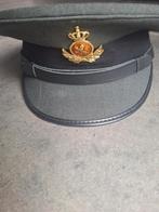 Landmacht uniform platte pet zgan, Verzamelen, Ophalen of Verzenden, Landmacht, Nederland, Helm of Baret