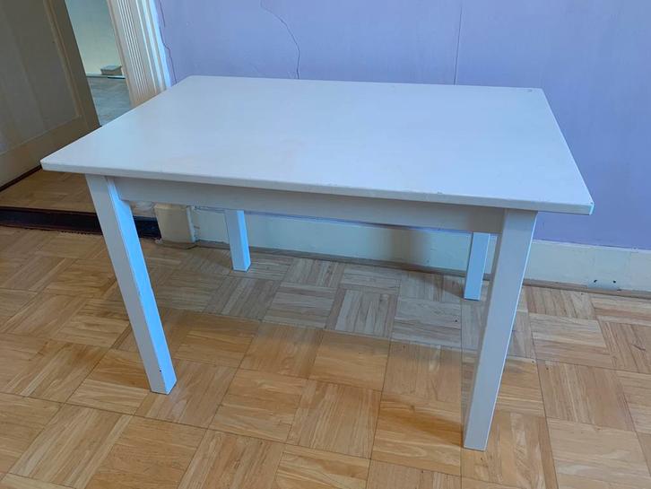 Ikea Sundvik Kindertafel - Wit, Huis en Inrichting, Tafels | Eettafels, Gebruikt, 50 tot 100 cm, 50 tot 100 cm, tot twee personen