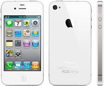 * iPhone 4S * 16 GB * Wit * incl. accessoires *  € 75 beschikbaar voor biedingen