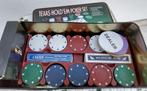 Texas hold'em Pokerset, Een of twee spelers, Ophalen of Verzenden, Zo goed als nieuw
