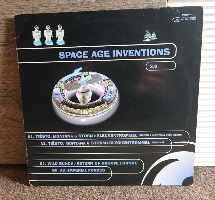 DJ Tiësto & DJ Montana – Space Age Inventions 2.0 (12'' Vin, Cd's en Dvd's, Vinyl | Dance en House, Gebruikt, Techno of Trance