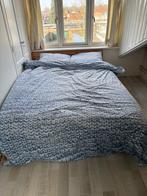 IKEA Bed compleet ncl. lattenbodem, matras & beddengoed, Huis en Inrichting, Slaapkamer | Bedden, Ophalen, Gebruikt, Wit, 140 cm