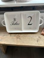 Riviera Maison Ovenschaal, Huis en Inrichting, Porselein of Keramiek, Schaal, Ophalen of Verzenden, Zo goed als nieuw