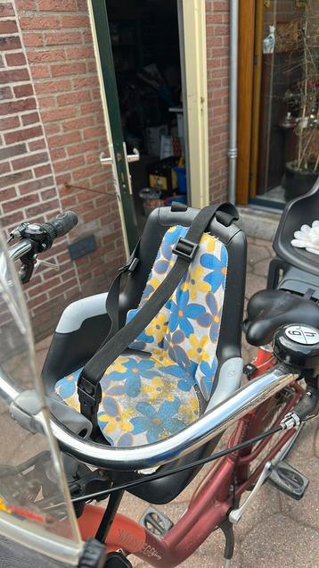 Bobike fietsstoeltje + windscherm. beschikbaar voor biedingen