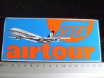 sticker seca airtour logo sabena vliegtuig airplane 1976, Verzenden, Zo goed als nieuw, Bedrijf of Vereniging