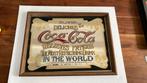 Coca cola spiegel 30cm x 40cm, Antiek en Kunst, Ophalen of Verzenden, Rechthoekig, 50 tot 100 cm