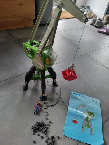 Playmobil Havenkraan 4470 - Compleet (op steentjes na) beschikbaar voor biedingen