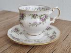 Mooie Vintage Kop en Schotel Chantilly Elizabethan England, Huis en Inrichting, Keuken | Servies, Verzenden, Zo goed als nieuw