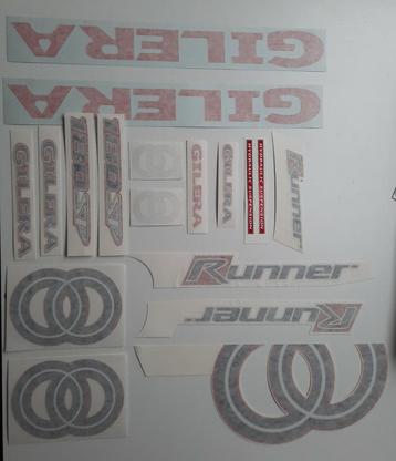 Stickerset Gilera Runner SP pro (compleet!!!) beschikbaar voor biedingen