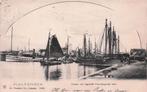 Vlaardingen - Haven met ligplaats Vlaardingsche Boot, Ophalen of Verzenden, Voor 1920, Gelopen, Zuid-Holland