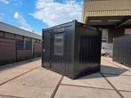 10ft unit schaftkeet cabin container portiersloge zwart, Ophalen of Verzenden
