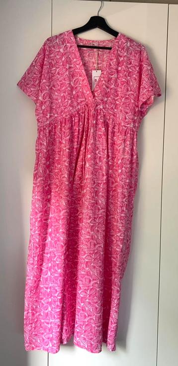 Nieuwe lange roze jurk maat L Beachwear beschikbaar voor biedingen
