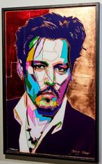 Tonny Baars - Johnny Depp epoxy schilderij uniek, Ophalen of Verzenden