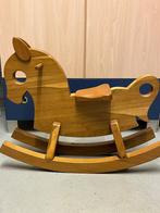 eiken houten hobbelpaard, Kinderen en Baby's, Speelgoed | Houten speelgoed, Ophalen, Zo goed als nieuw, Rij- of Hobbelspeelgoed