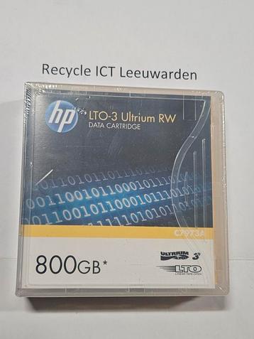 Hp lto-3 ultrium rw data cartridge 800gb c7973a beschikbaar voor biedingen