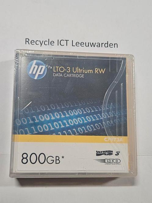 Hp lto-3 ultrium rw data cartridge 800gb c7973a, Computers en Software, Beschrijfbare discs, Nieuw, Overige typen, Ophalen of Verzenden