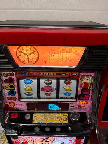 Japanse pachislo gokkast van Taiyo, inclusief tokens beschikbaar voor biedingen