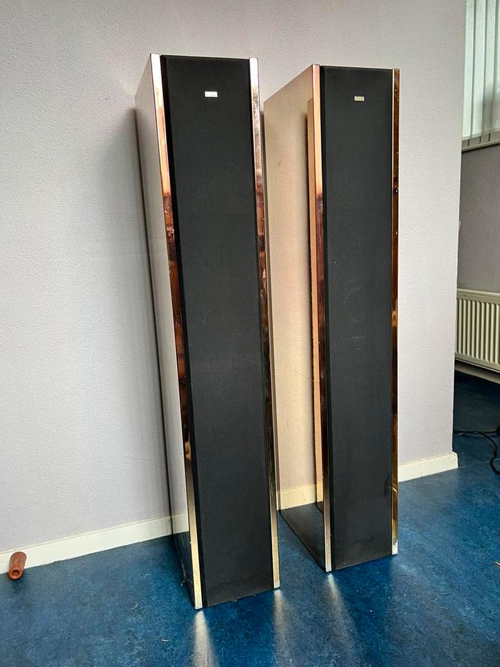 Set Pied Piper Active Super MK111 Maloob MbV2 voorversterker, Audio, Tv en Foto, Luidsprekers, Gebruikt, Front, Rear of Stereo speakers