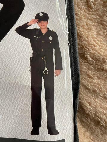 Politie kostuum maat 164 - Nieuw in verpakking! beschikbaar voor biedingen