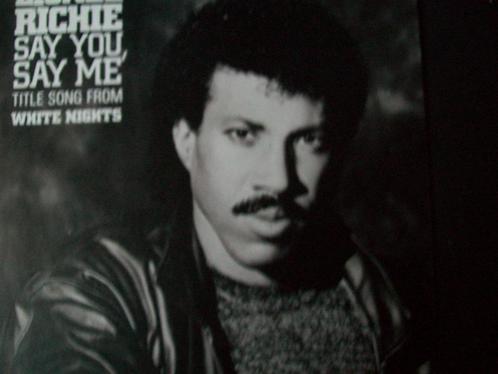Lionel Richie met Say You Say Me (1985) in nieuwstaat, Cd's en Dvd's, Vinyl Singles, Zo goed als nieuw, Single, Pop, 7 inch, Verzenden