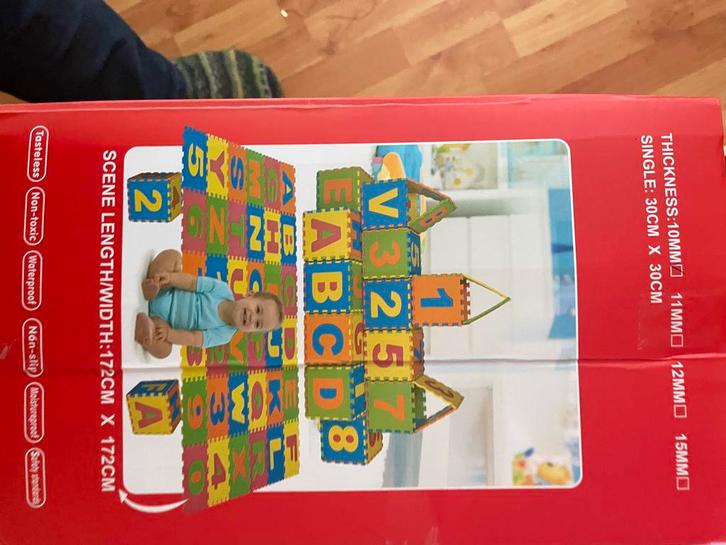 Foam Tegels Speelgoed, Kinderen en Baby's, Speelgoed | Educatief en Creatief, Gebruikt, Bouwen, Ophalen of Verzenden