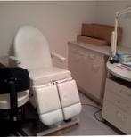 Behandelstoel pedicure wit leer, Witgoed en Apparatuur, Gebruikt, Ophalen, Hand- en Voetverzorging